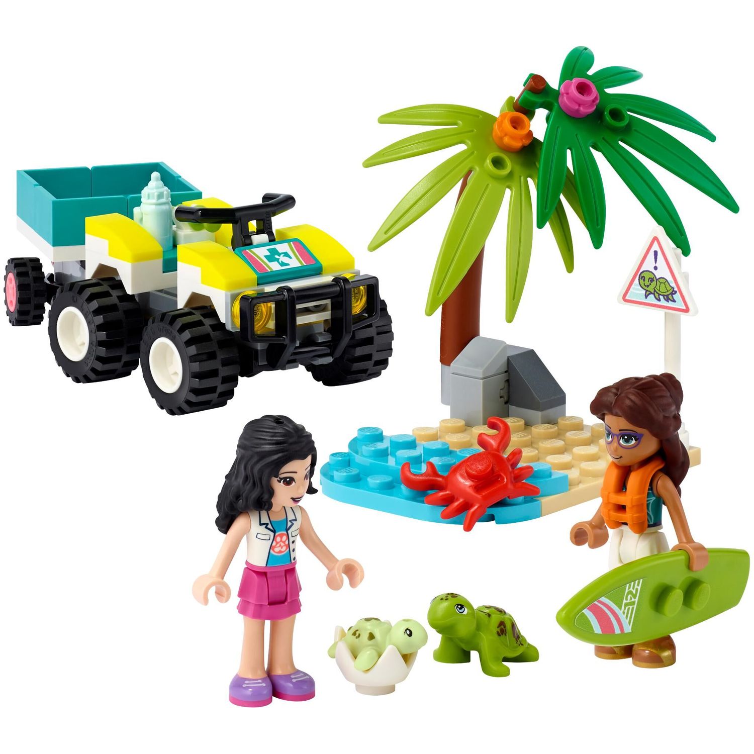 Конструктор LEGO Friends Вездеход для спасения черепах 41697 - фото 2