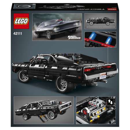 Конструктор LEGO Technic Dodge Charger Доминика Торетто 42111