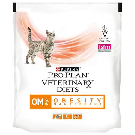 Корм для кошек Purina Pro Plan Veterinary diets OM при ожирении 350г