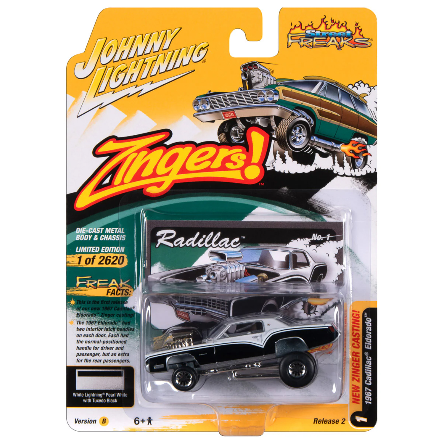 Автомобиль Johnny Lightning 1:64 JLSF026B-R2-N1 - фото 2