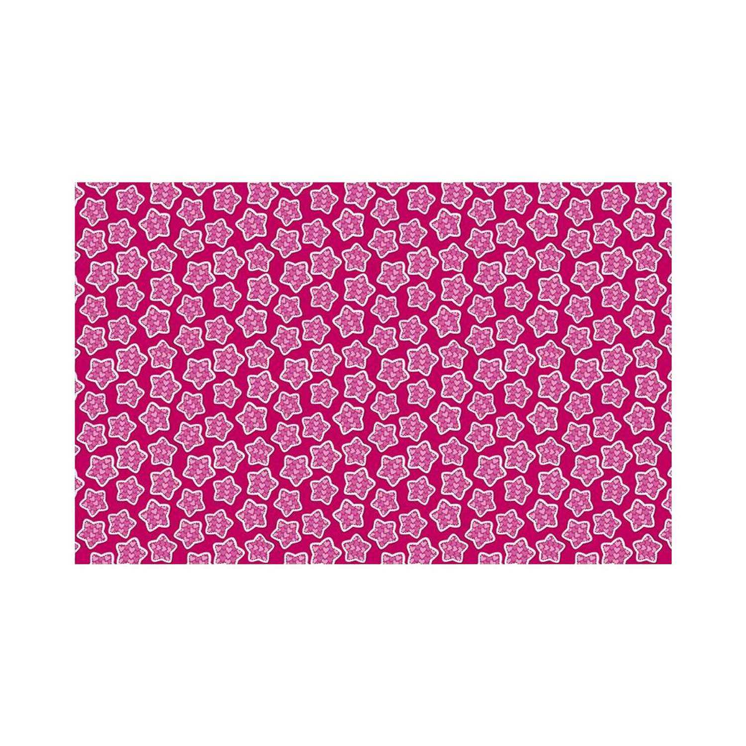 Детский плед Сирень Розовые звёзды 70х110 см - фото 1