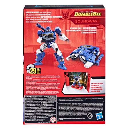 Фигурка Transformers Саундвейв Вояджеры Студио Сериес F3173ES0