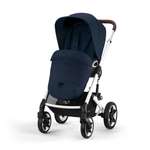 Коляская детская Cybex Talos S Lux SLV Ocean Blue с дождевиком