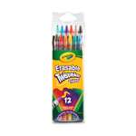 Цветные карандаши Crayola 12 шт выкручивающиеся