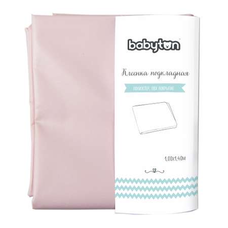 Клеенка подкладная Babyton Розовая 52036