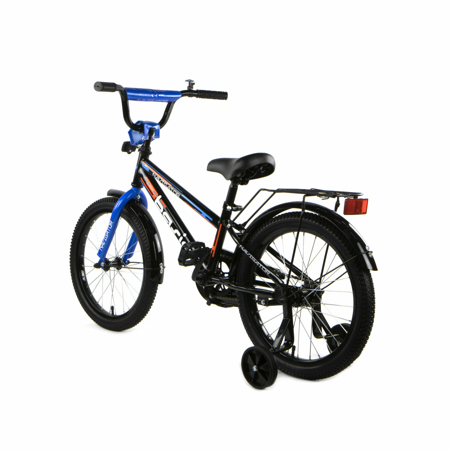 Детский велосипед Navigator Basic колеса 18 чёрный - фото 4