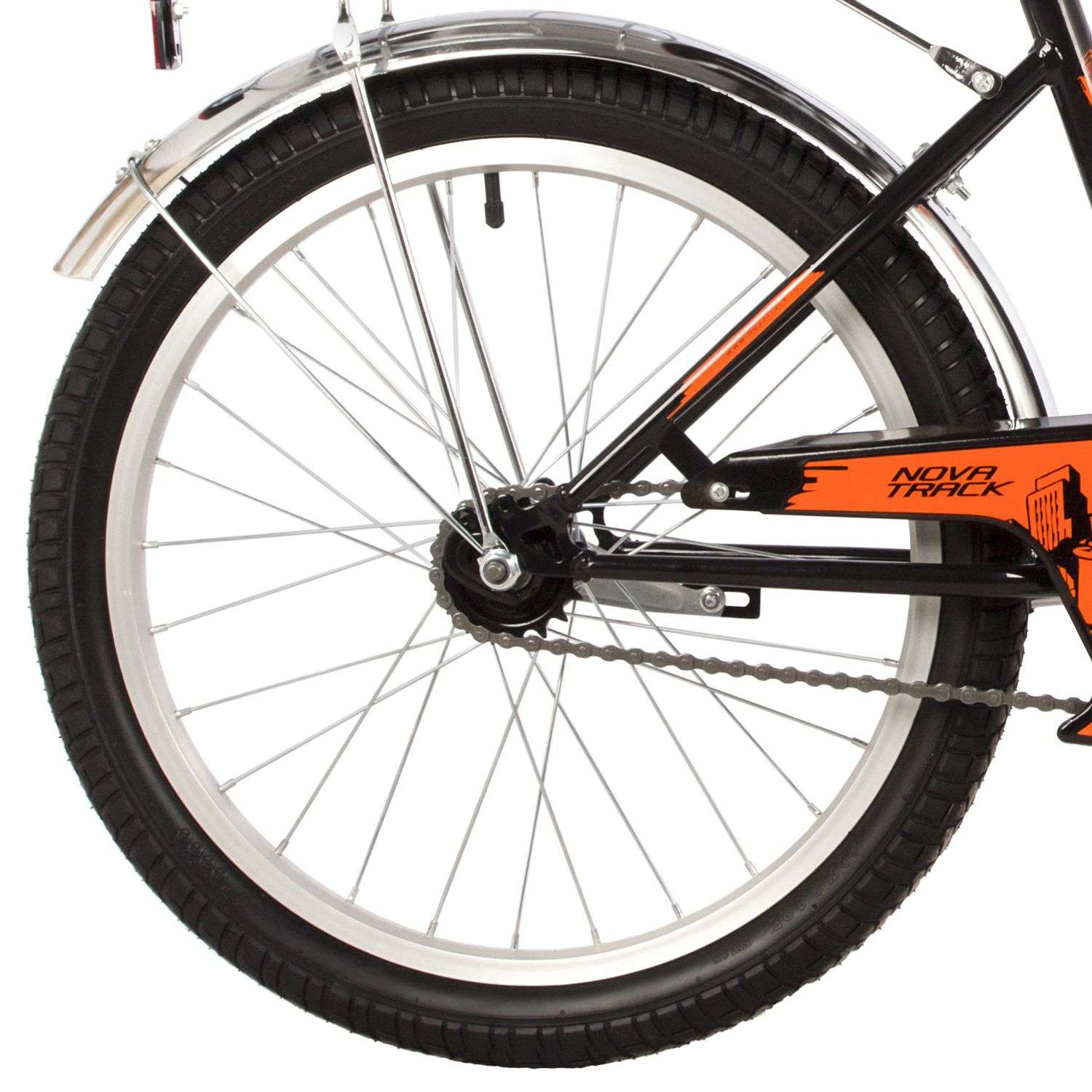 Велосипед 20 URBAN чёрный NOVATRACK URBAN - фото 5