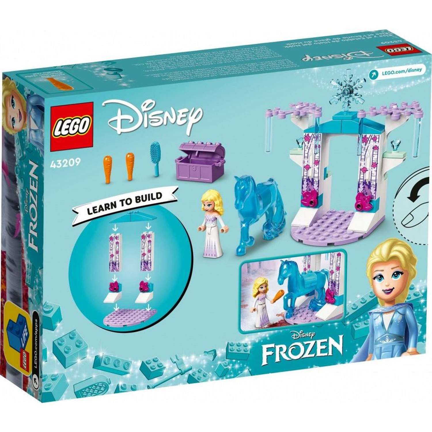 Конструктор LEGO Disney Princess Ледяная конюшня Эльзы и Нокка 43209 - фото 5