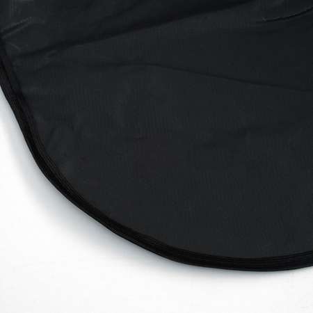 Накидка на сиденье Пижон двухместная ПВХ 118 х 130 см чёрная