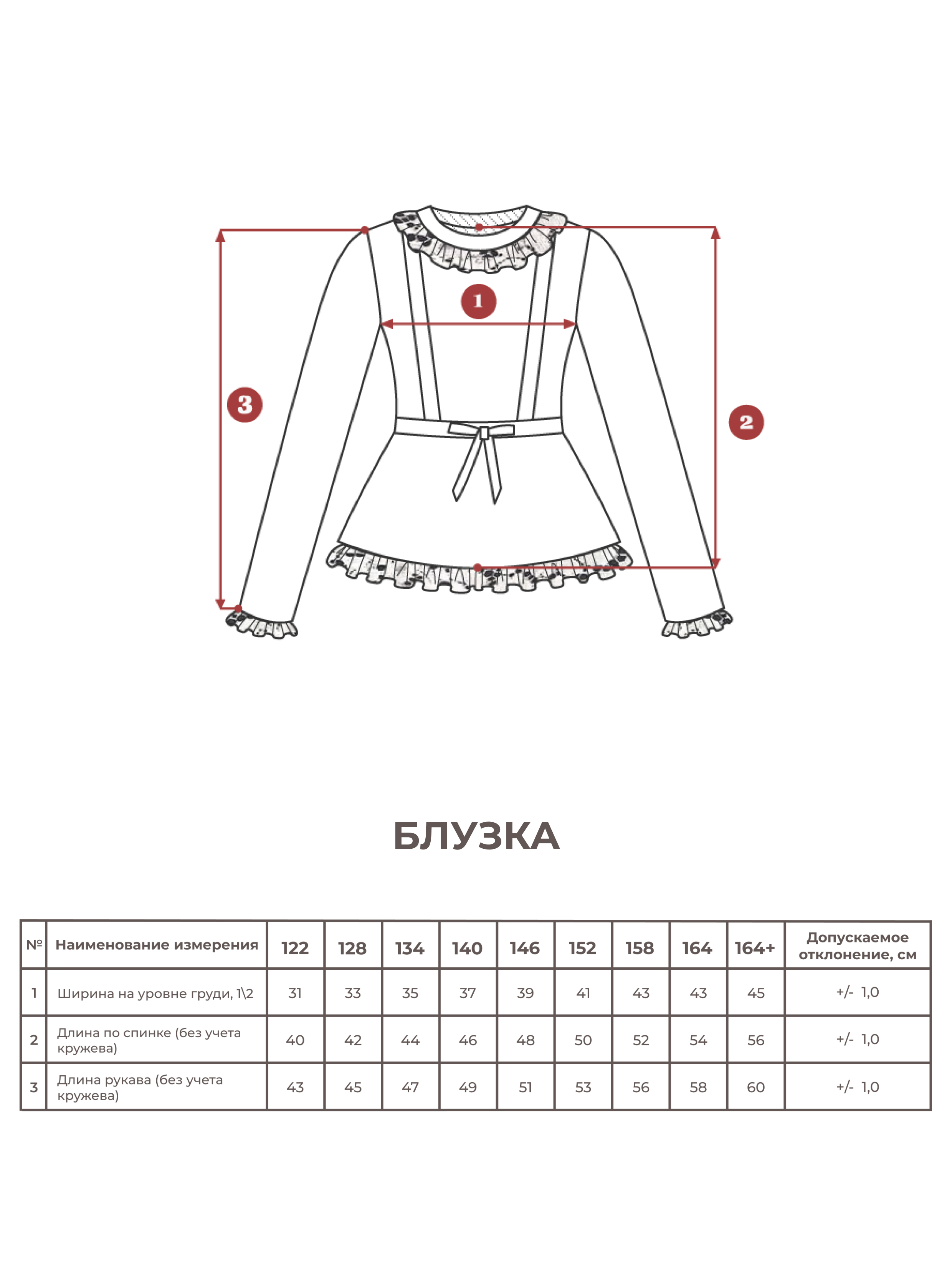 Блузка Sherysheff Блузка Хлоя БШ20024Д Экрю - фото 7