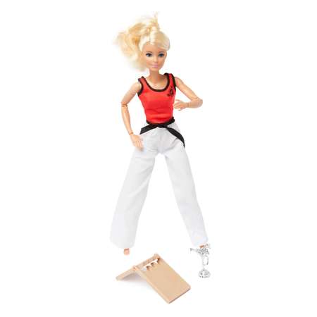 Кукла-спортсменка Barbie Каратистка блондинка (DWN39)