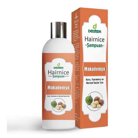 Жидкий шампунь для волос DESTEK С маслом ореха макадамии