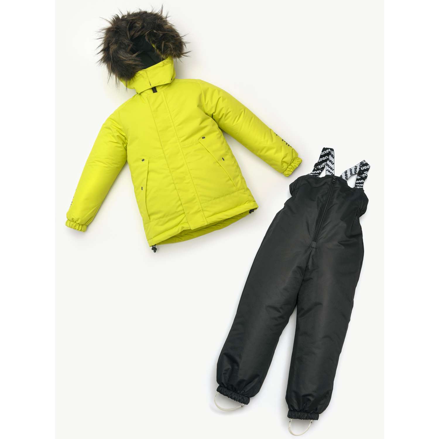 Куртка и полукомбинезон Artel 81041-12_желто-зеленый - фото 1