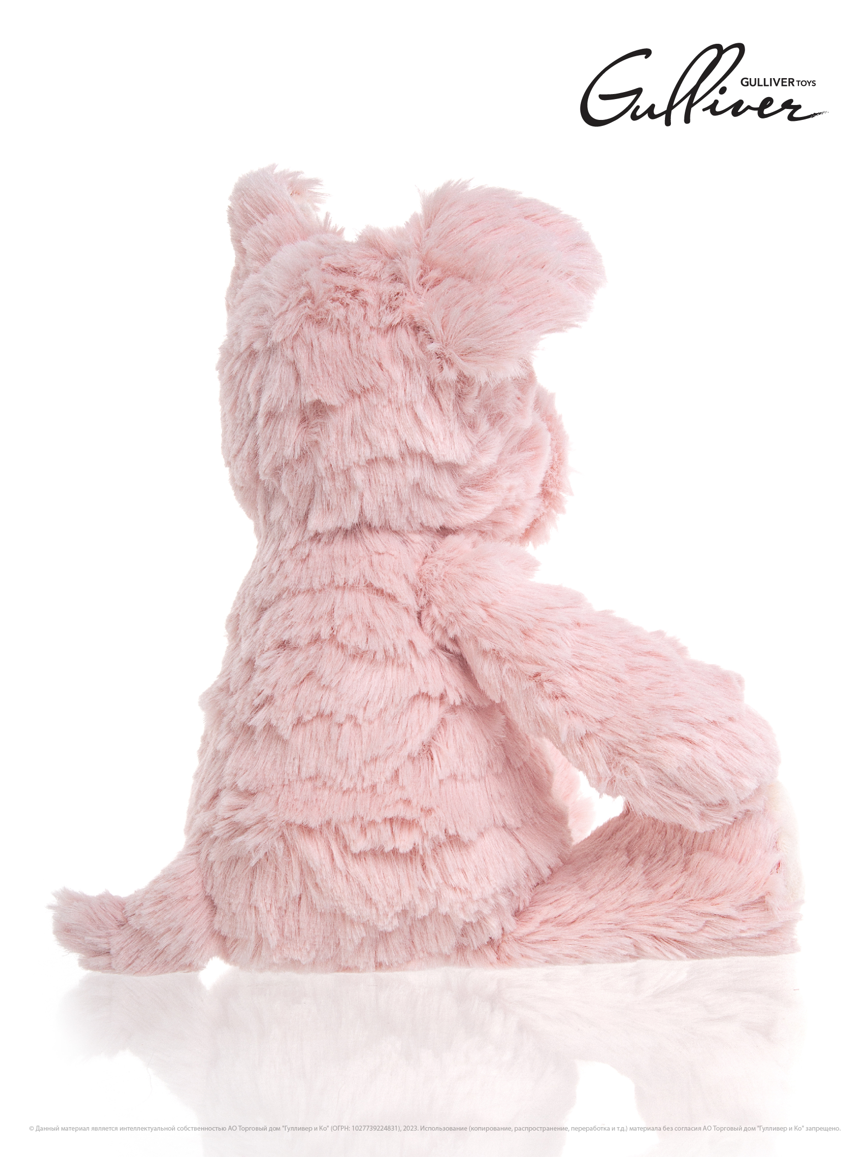 Мягкая игрушка GULLIVER Хрюша Вилли розовая 28 см - фото 4