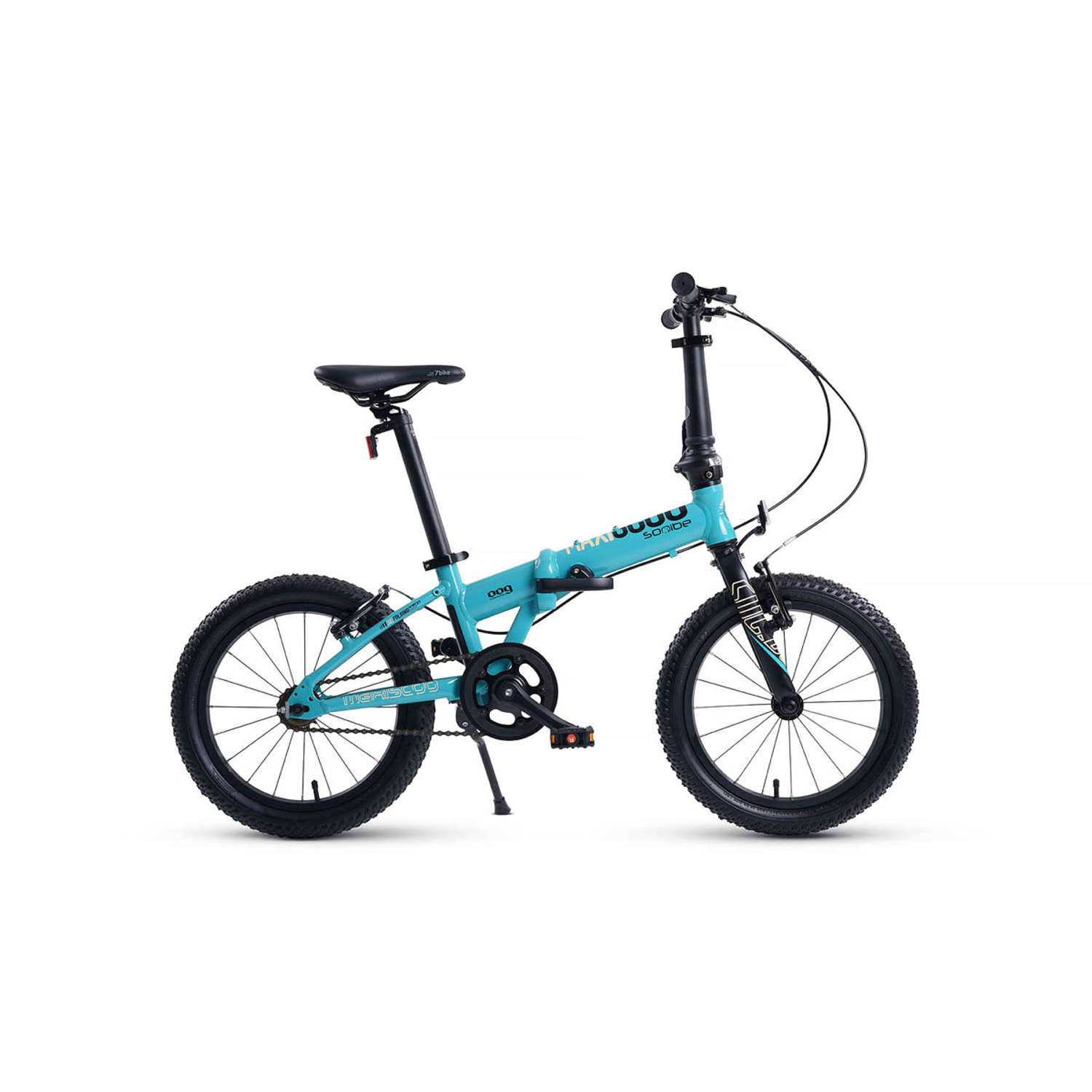 Велосипед Детский Складной Maxiscoo S009 16 синий - фото 1