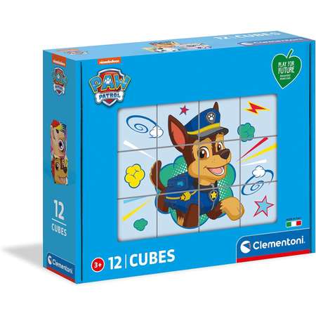 Кубики CLEMENTONI The Paw Patrol Щенячий патруль 12 деталей