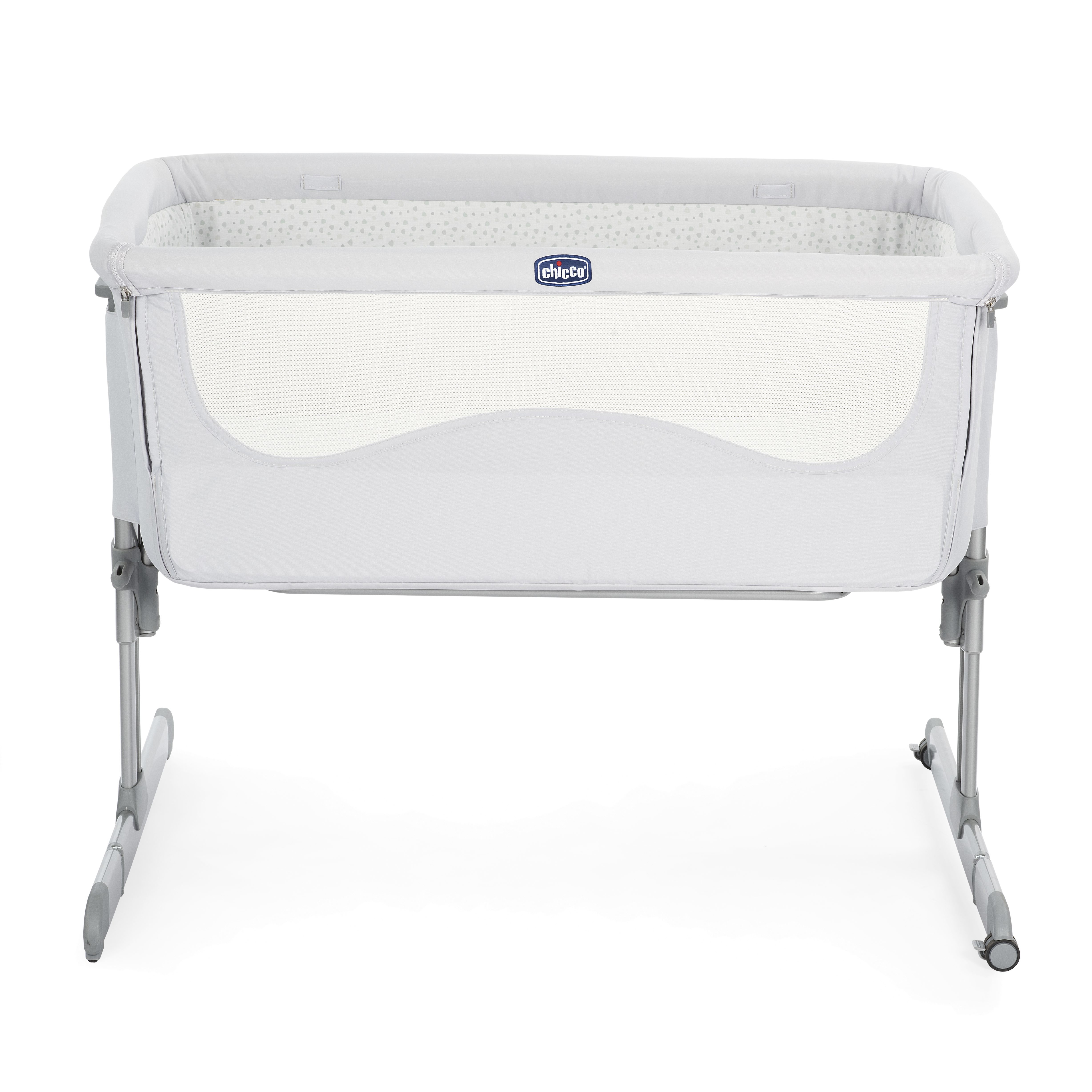 Кроватка Chicco Next2me Light Grey - фото 2