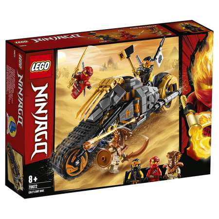 Конструктор LEGO Ninjago Раллийный мотоцикл Коула 70672