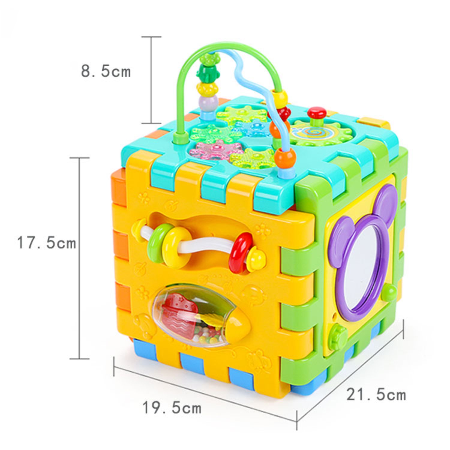 Развивающая игрушка бизи-куб SHARKTOYS сортер - фото 16