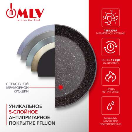 Сковорода Moulin Villa chocolate Pie_CHP-24-DI