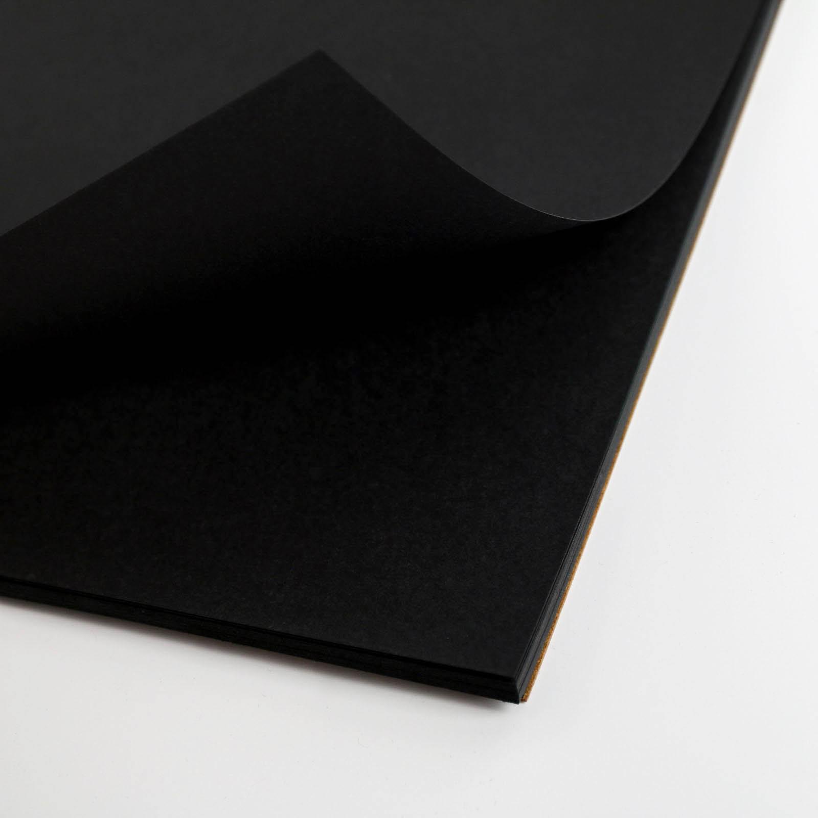 Скетчбук с черными листами ArtFox Авокот А5 40 л - фото 4