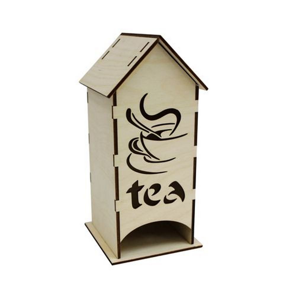Деревянная заготовка Astra Craft чайный домик Чай 19 *8 * 8см - фото 1