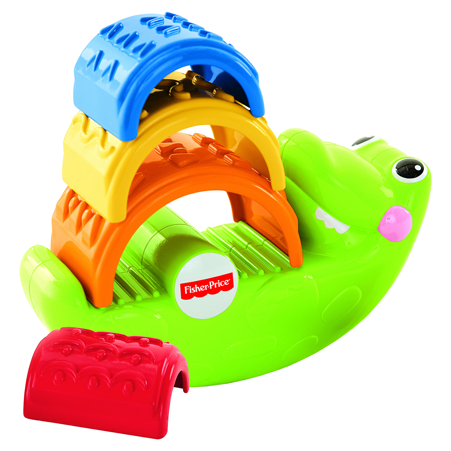 Пирамидка Fisher Price Крокодильчик - фото 4