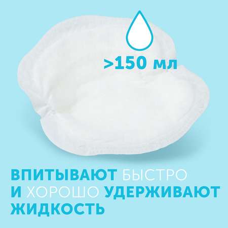 Вкладыши лактационные LOVULAR Hot Wind 24 шт