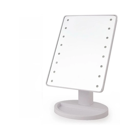 Зеркало настольное Keyprods косметическое с подсветкой