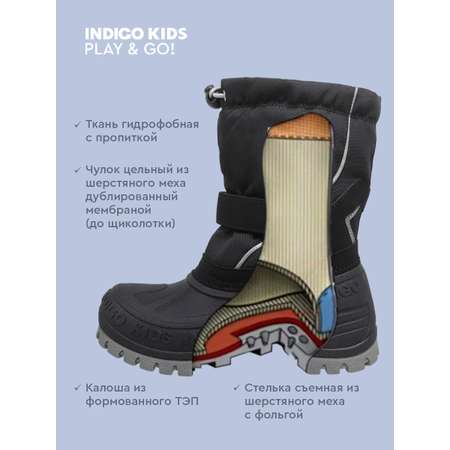 Дутики Indigo kids