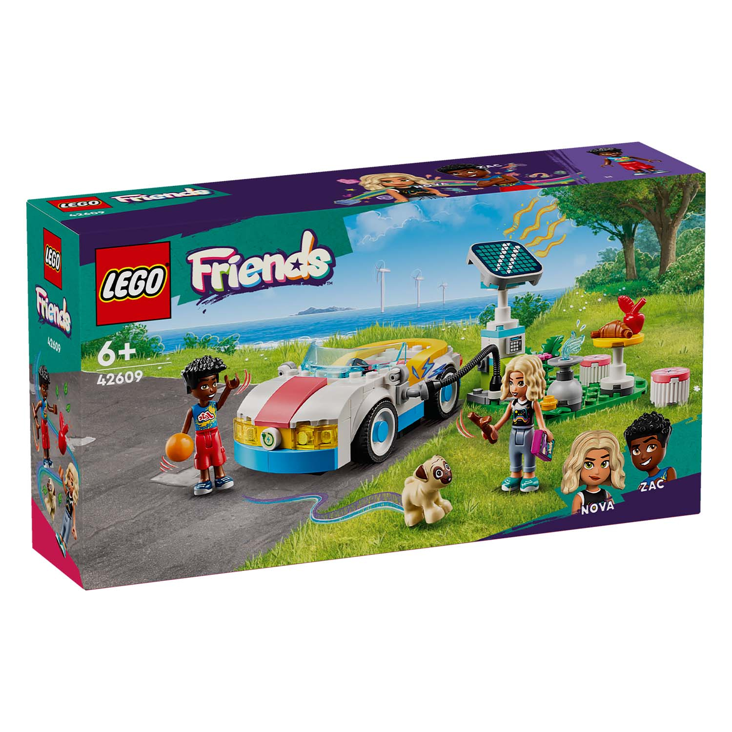 Конструктор детский LEGO Friends Электромобиль 42609 - фото 12