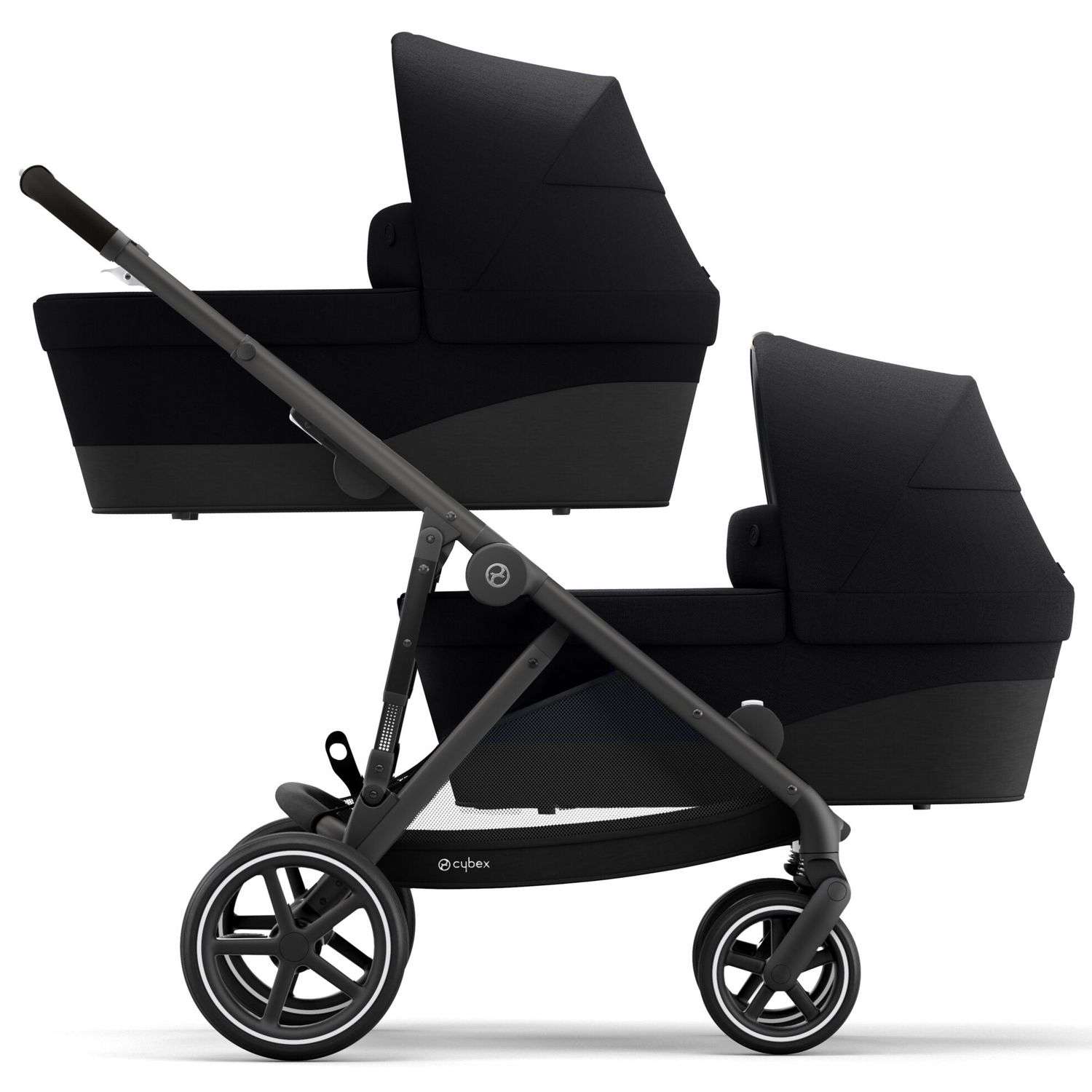 Блок спальный для коляски Cybex Gazelle S Seat с дождевиком Deep Black 520004665 - фото 8