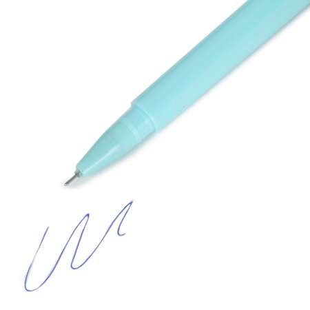 Ручка гелевая Johnshen Сердце Голубой LP-88001-1
