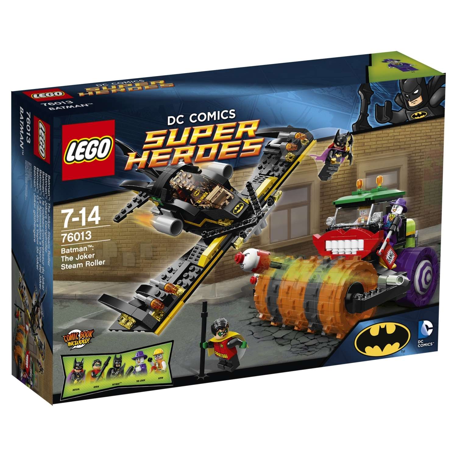 Конструктор LEGO Super Heroes Бэтмен™: Паровой каток Джокера (76013) - фото 2