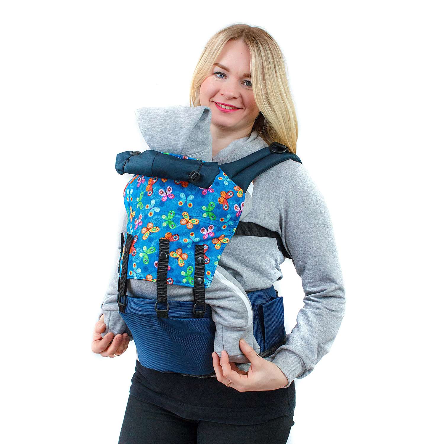 Хипсит SlingMe переноска для ребенка эрго рюкзак Орион - фото 1