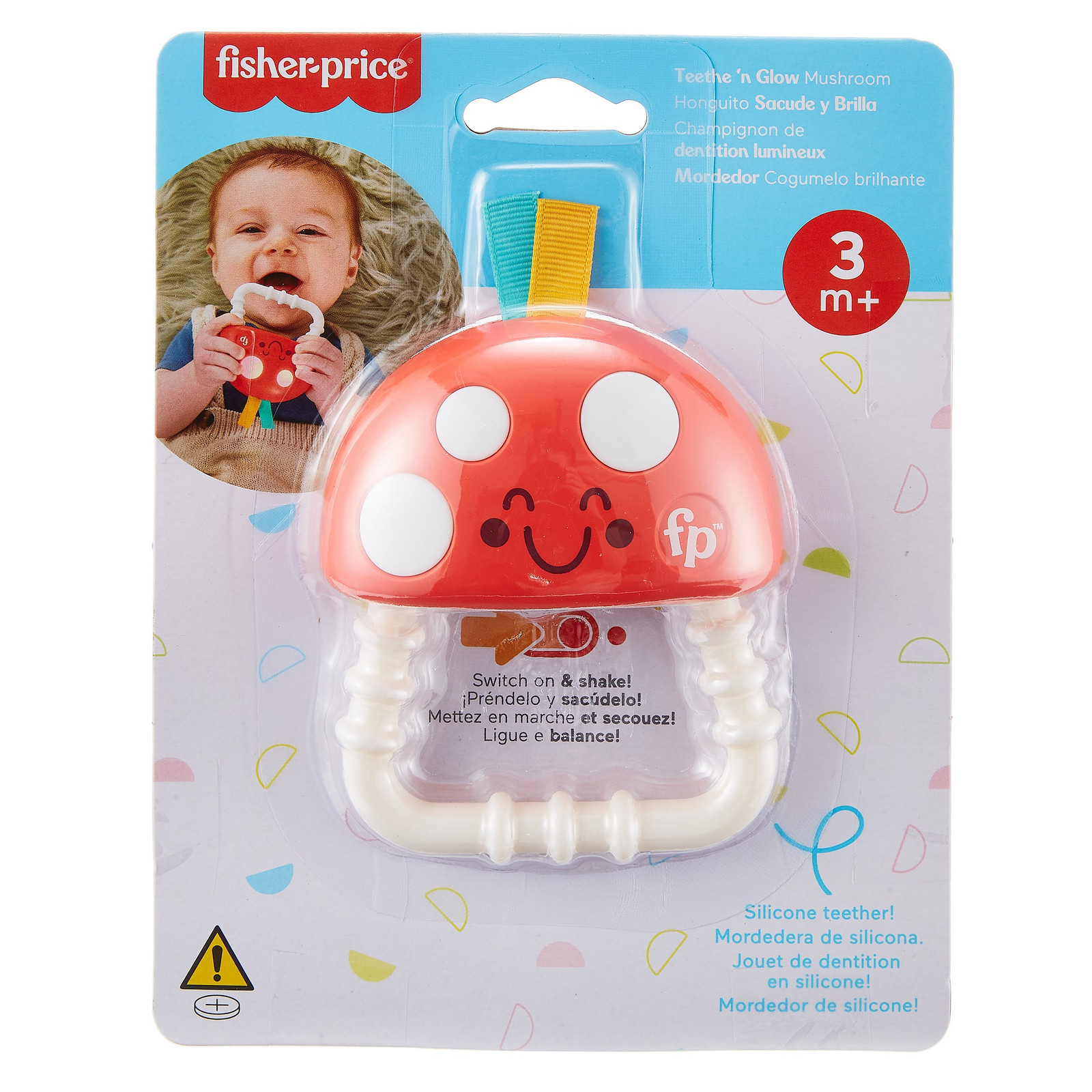 Игрушка для малышей Fisher Price Грибочек HBP46 - фото 4