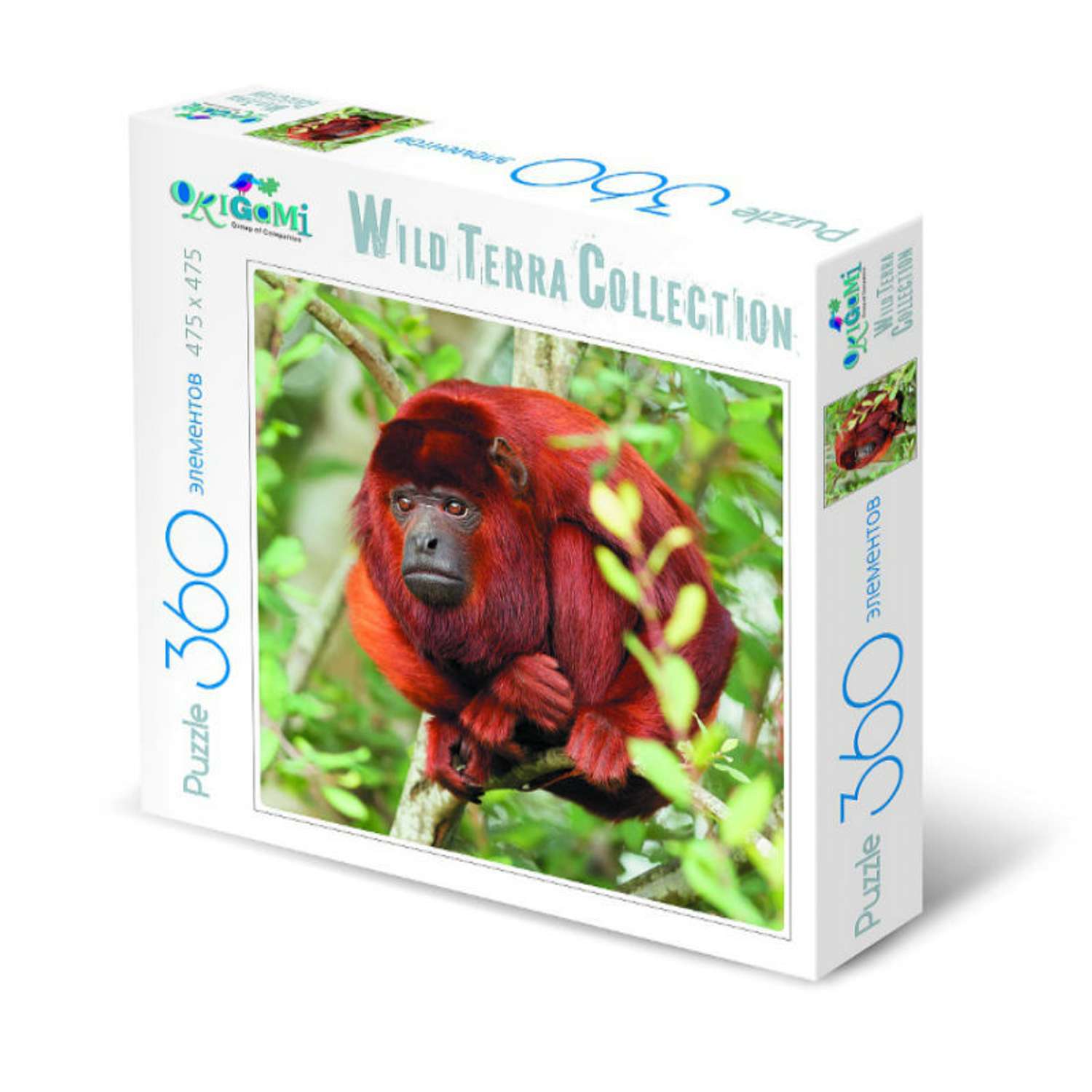 Пазлы ORIGAMI 2016-год Огненной обезьяны 360 эл в ассортименте - фото 1