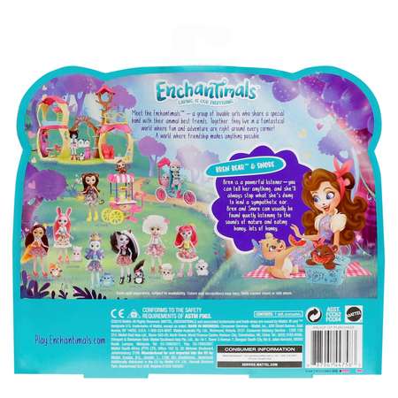 Кукла Enchantimals со зверушкой и тематическим набором (FCC64)
