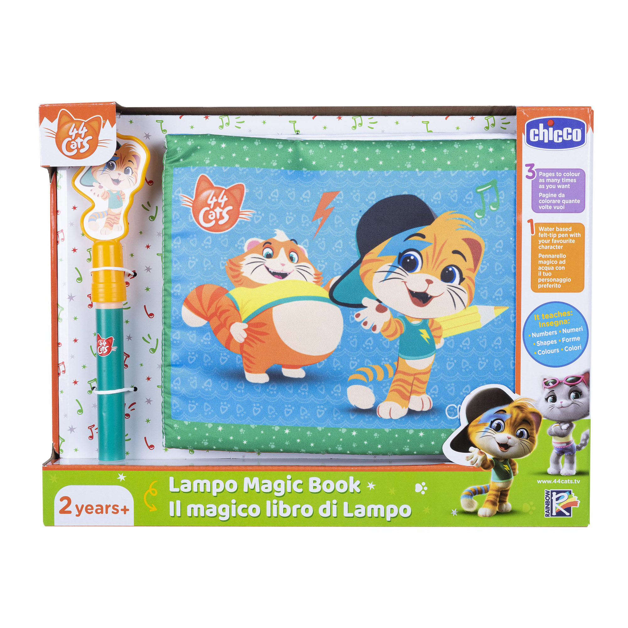 Игрушка CHICCO Книжка мягкая Lampo Лампо - фото 4