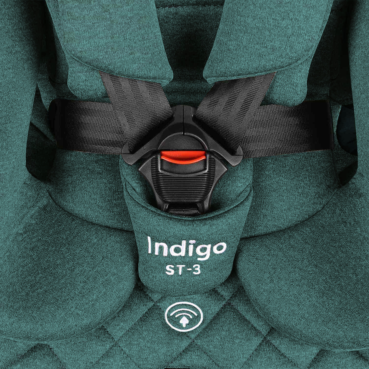 Автокресло Indigo Aero ST-3 Isofix растущее поворотное 0-36 кг зеленый - фото 20