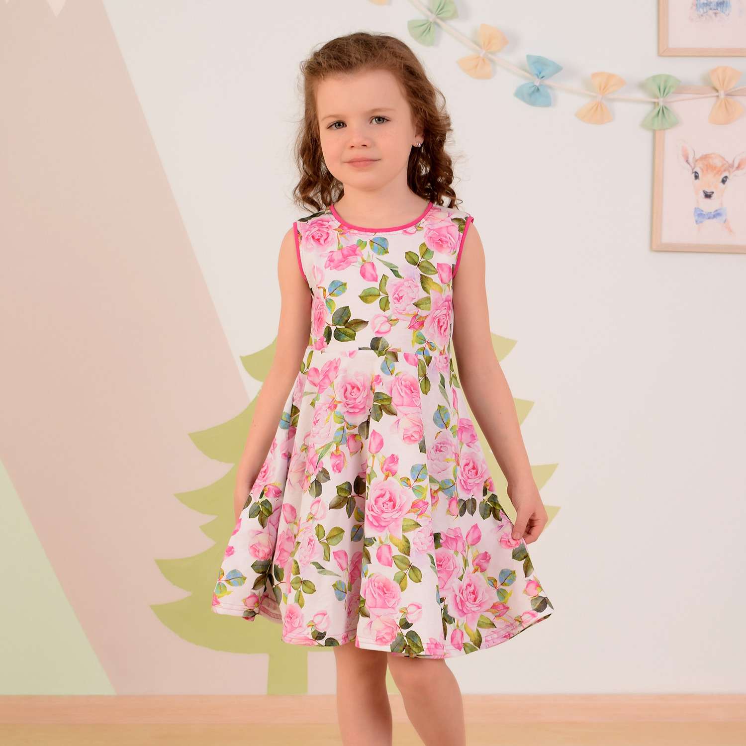Платье Счастливая малинка М-2721 - фото 2