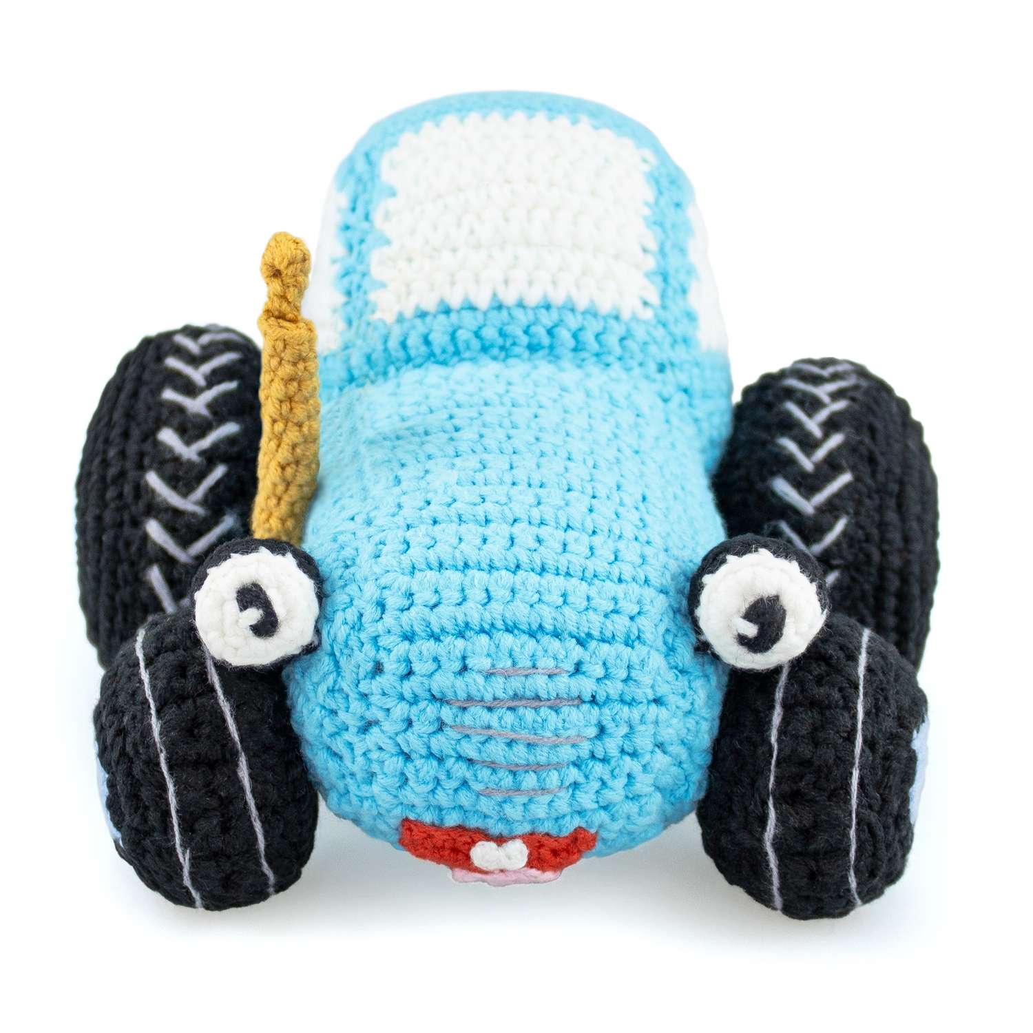 Мягкая игрушка Синий трактор вязаная игрушка Синий Трактор - фото 3