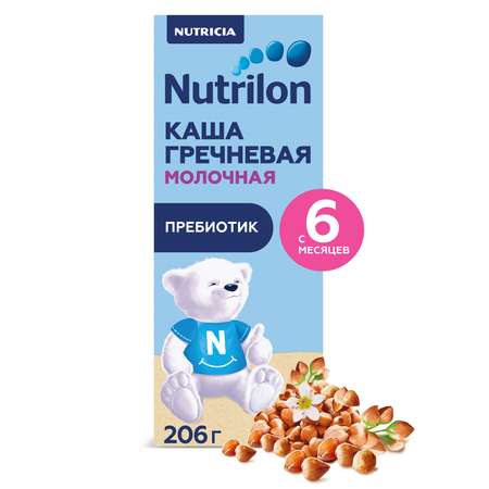 Кашка молочная Nutrilon гречневая 206г