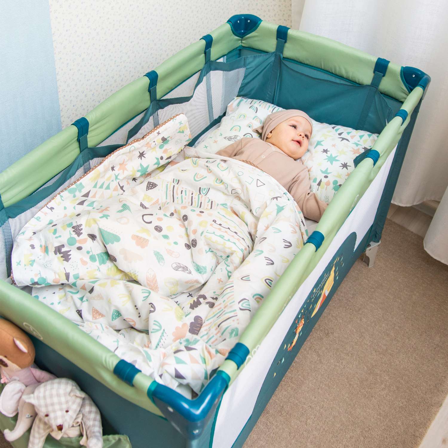 Манеж кровать amarobaby multiform