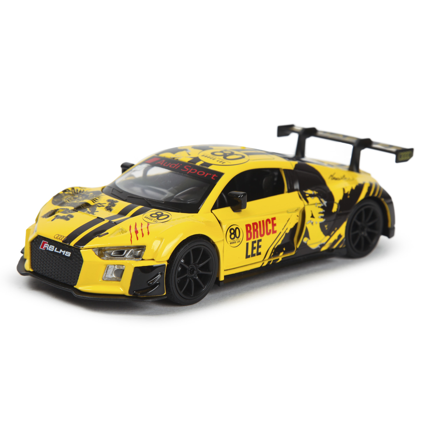 Машинка Mobicaro 1:32 Audi R8 LMS DTM Bruce Lee 664992(F) купить по цене  1399 ₽ в интернет-магазине Детский мир