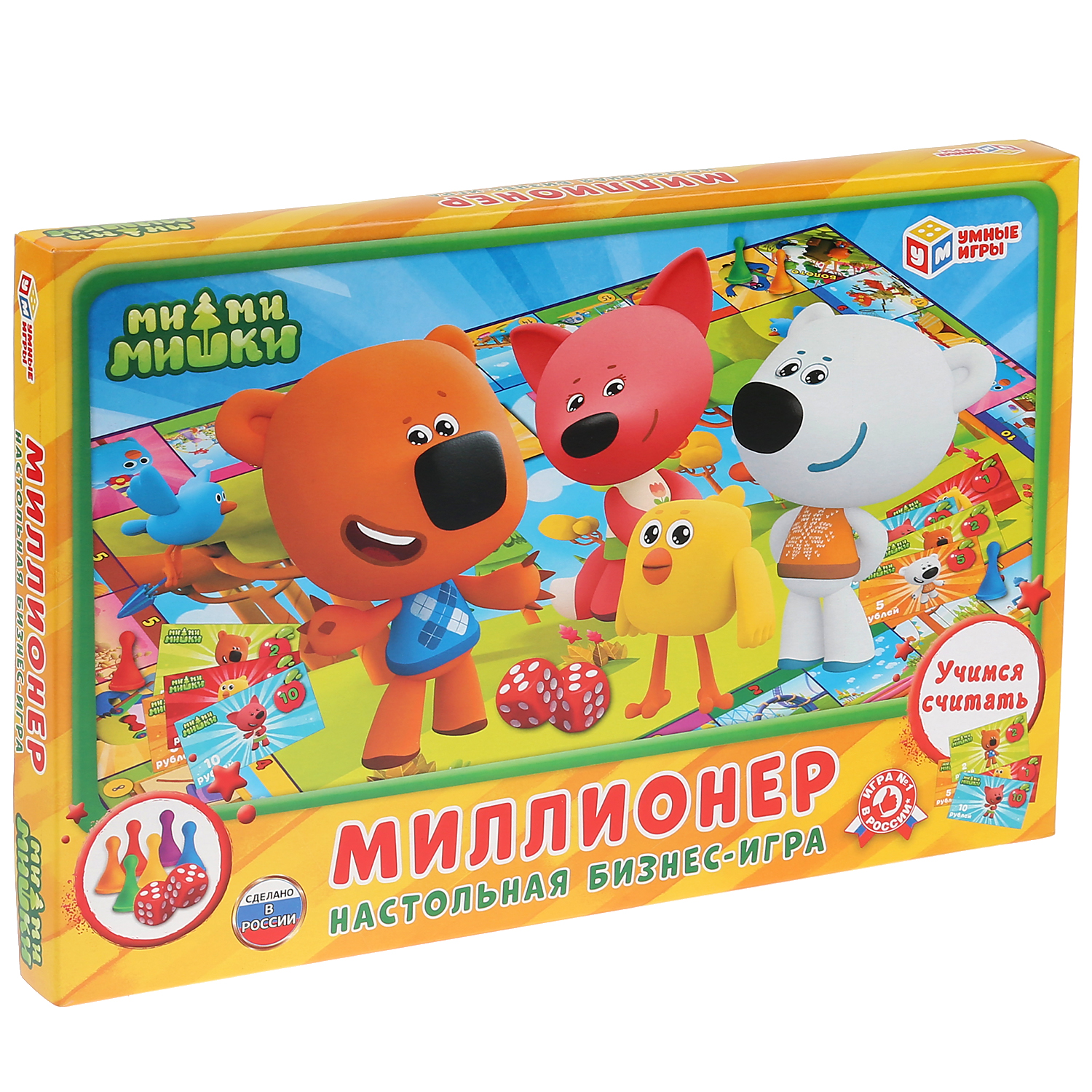 Настольная игра Умные игры Миллионер экономическая Ми-ми-мишки - фото 5