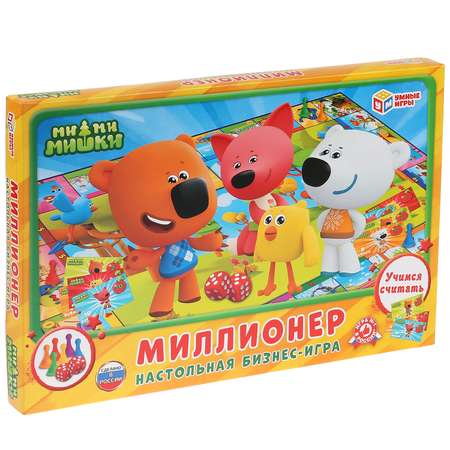 Настольная игра Умные Игры Миллионер экономическая Ми-ми-мишки