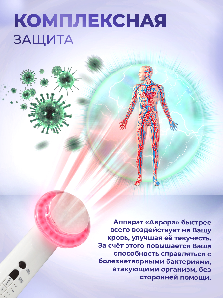 Аппарат ультразвуковой Аврора Selfdocs для фонофореза и фототерапии для суставов и связок - фото 5