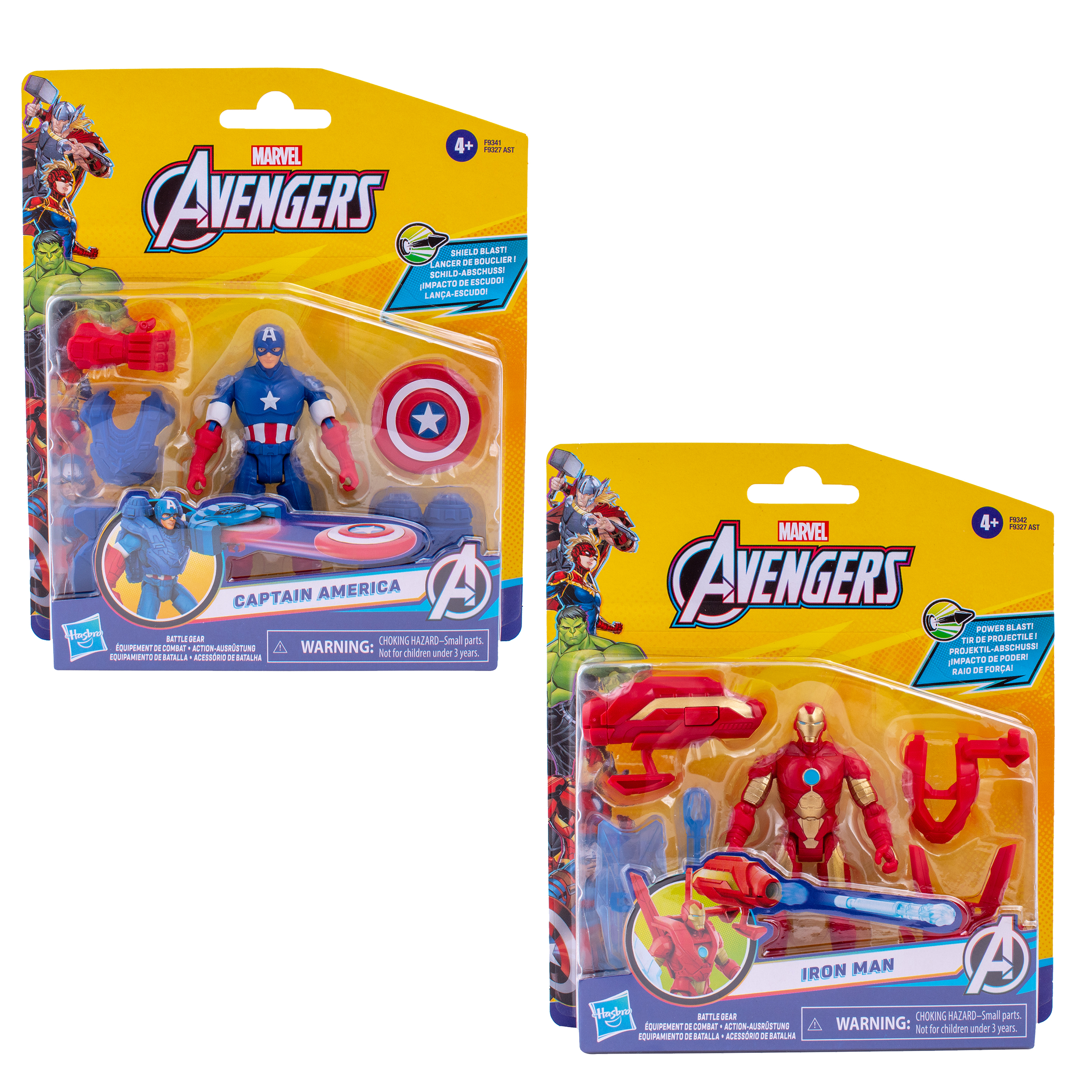 Фигурка Hasbro Avengers action captain America 10 см - фото 4