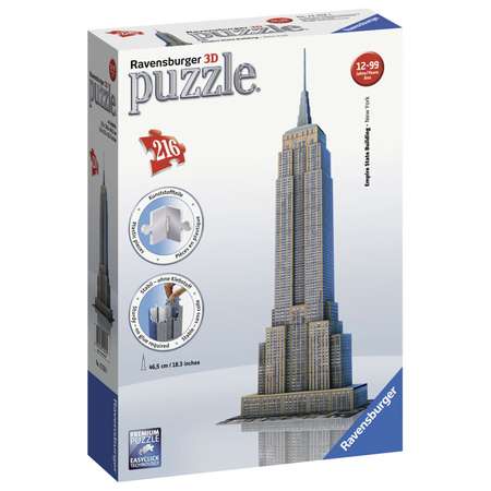 Пазл 3D Ravensburger Эмпайр Стейт Билдинг 216элементов 12553